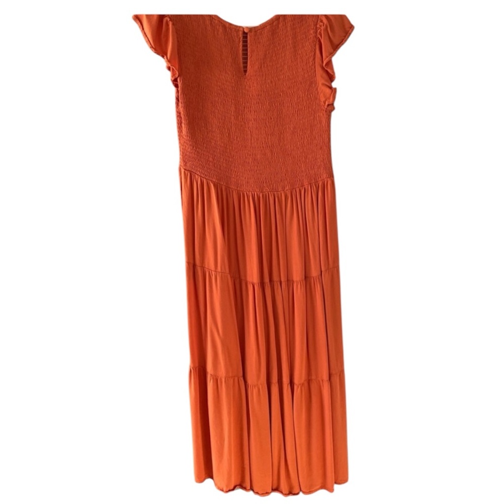 Orange Maxi Dress - Picture 4 of 4